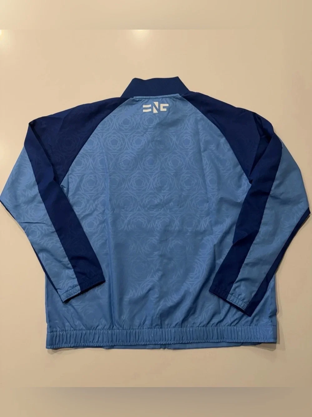 Nike England Dri-FIT Anthem Jacket Womens L Gym Blue Soccer Full Zip DV5601-462